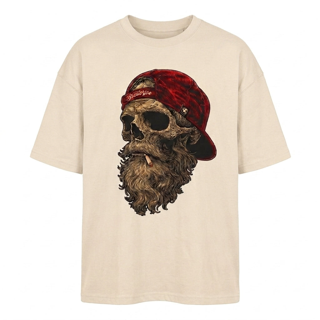 Skull Oversize Tişört