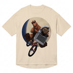 Alf & ET Oversize Tişört