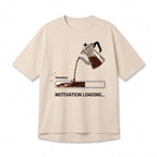Motivation Loading Oversize Tişört