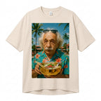 Einstein Oversize Tişört