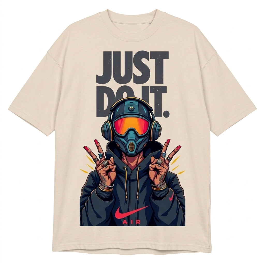 Just Do It Oversize Tişört