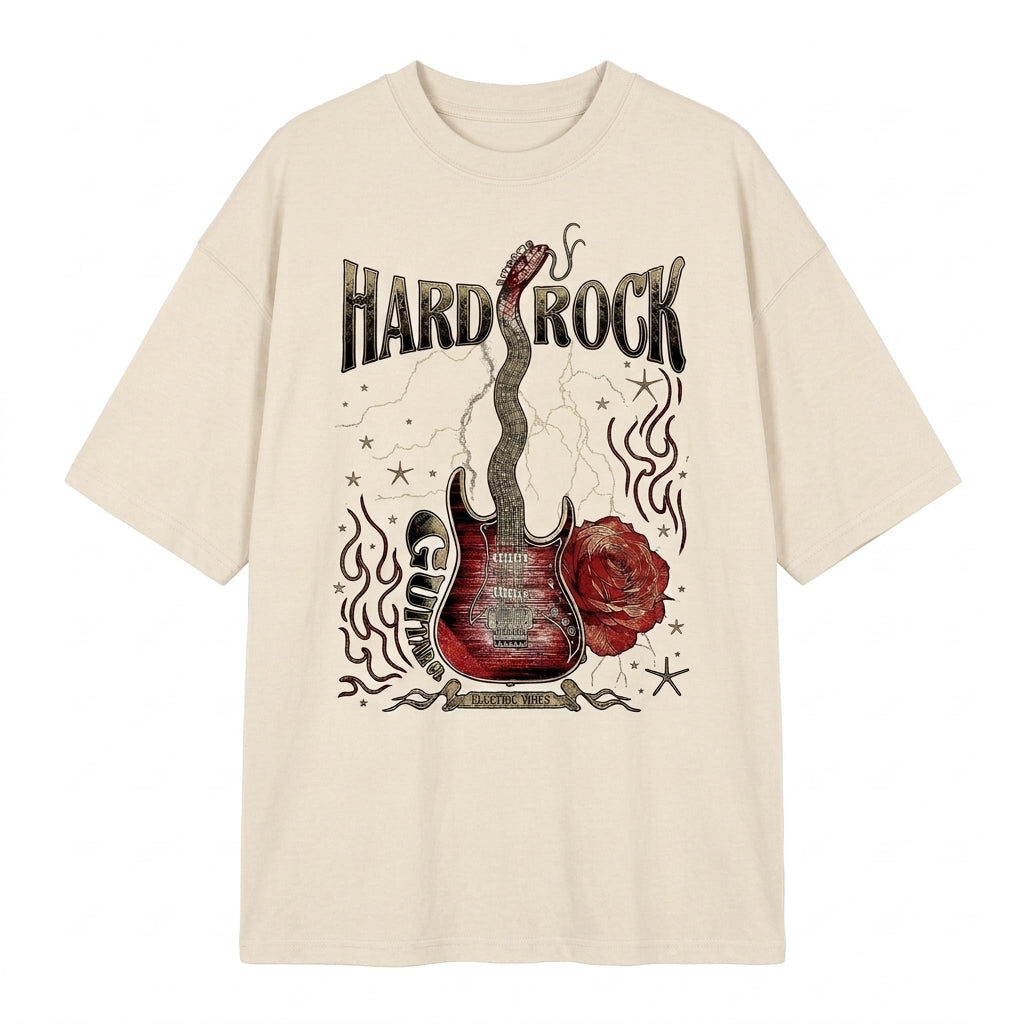 Hard Rock Oversize Tişört