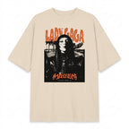 Lady Gaga Oversize Tişört