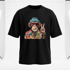 Free Monkey Oversize Tişört