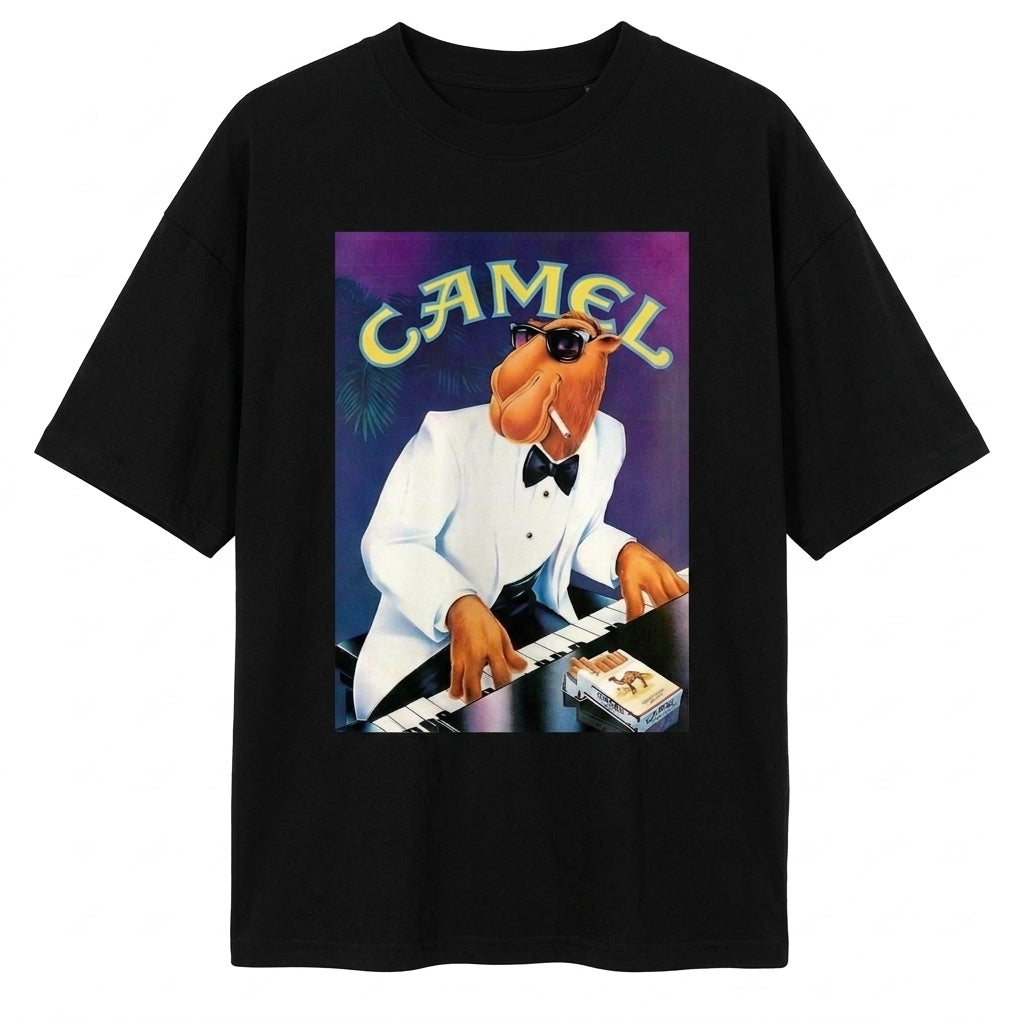 Camel Oversize Tişört