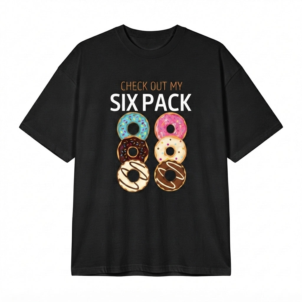 My Six Pack Oversize Tişört