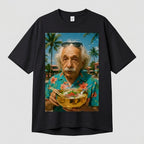 Einstein Oversize Tişört