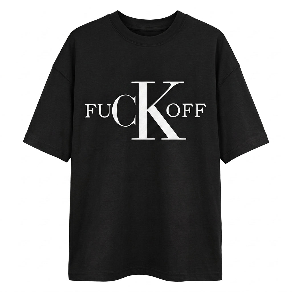 F Off Oversize Tişört