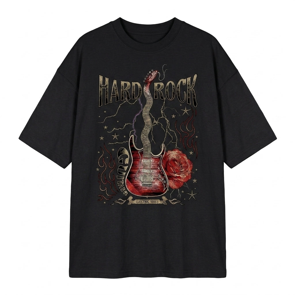 Hard Rock Oversize Tişört