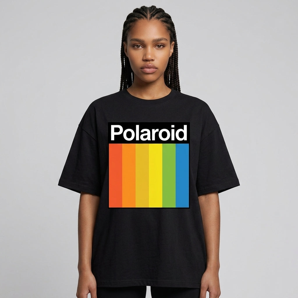 Polaroid Oversize Tişört