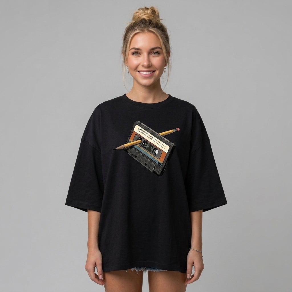 Kasette Oversize Tişört