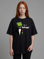 The Godfrogger Oversize Tişört