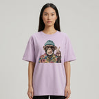 Free Monkey Oversize Tişört