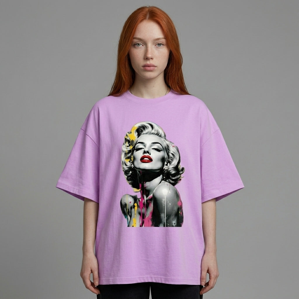 Marilyn Oversize Tişört