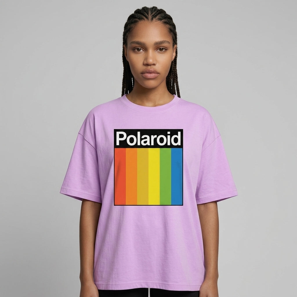 Polaroid Oversize Tişört