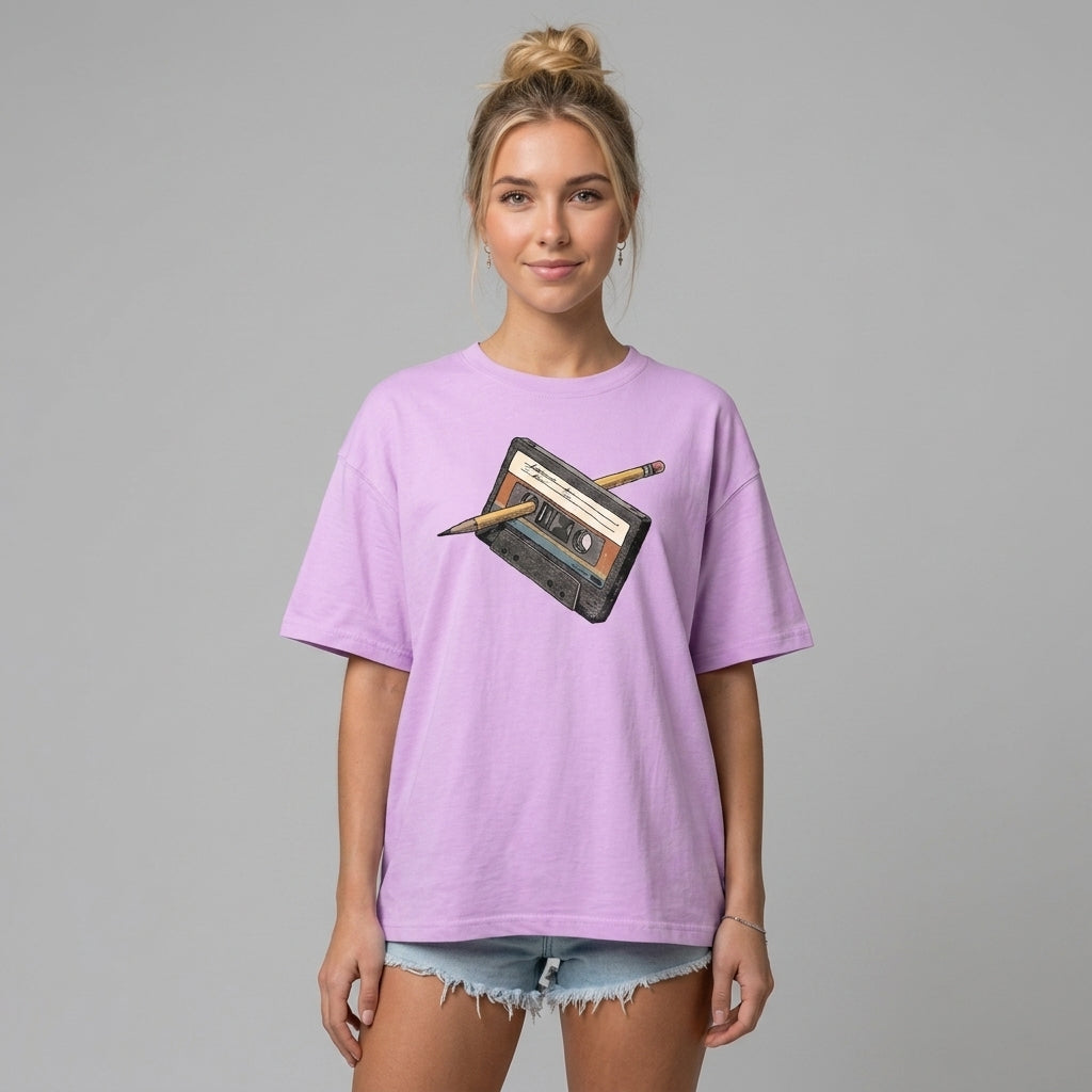Kasette Oversize Tişört