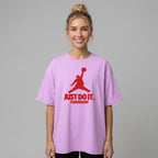 Just Do It Tomorrow Oversize Tişört