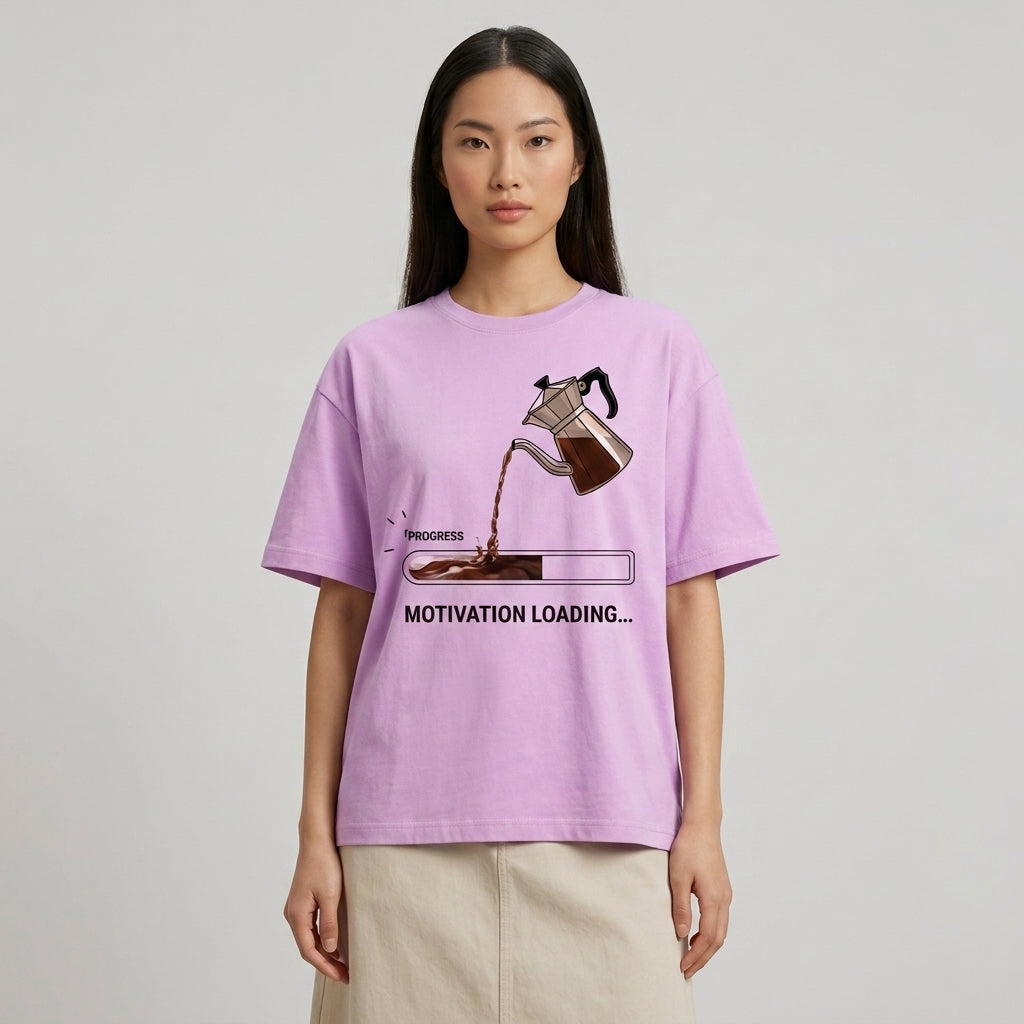 Motivation Loading Oversize Tişört