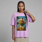 Einstein Oversize Tişört