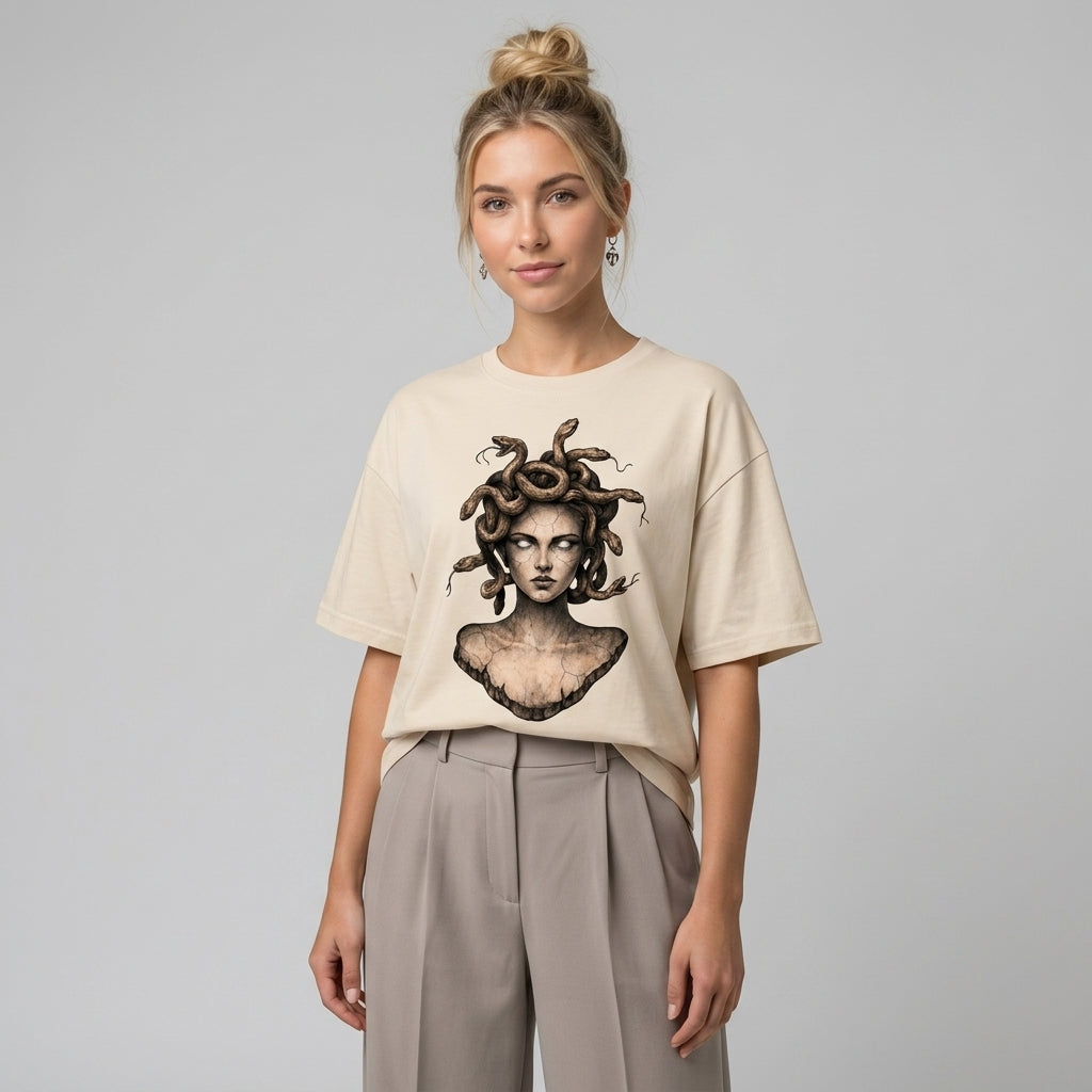 Medusa Oversize Tişört