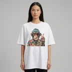 Free Monkey Oversize Tişört