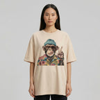 Free Monkey Oversize Tişört