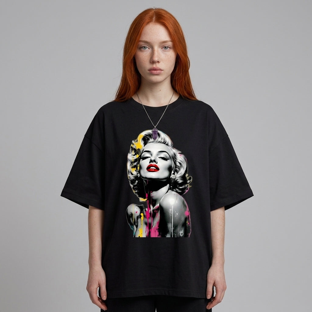 Marilyn Oversize Tişört