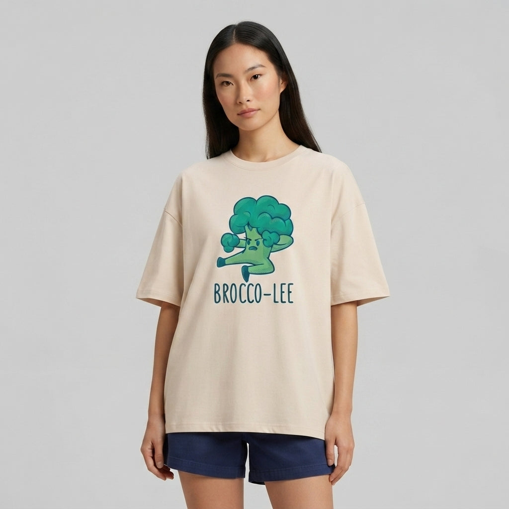 Brocco-Lee Oversize Tişört