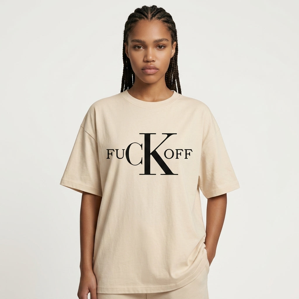 F Off Oversize Tişört