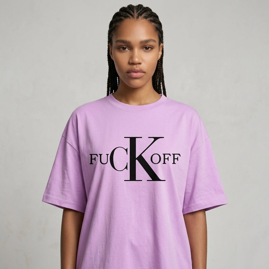 F Off Oversize Tişört