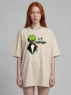 The Godfrogger Oversize Tişört