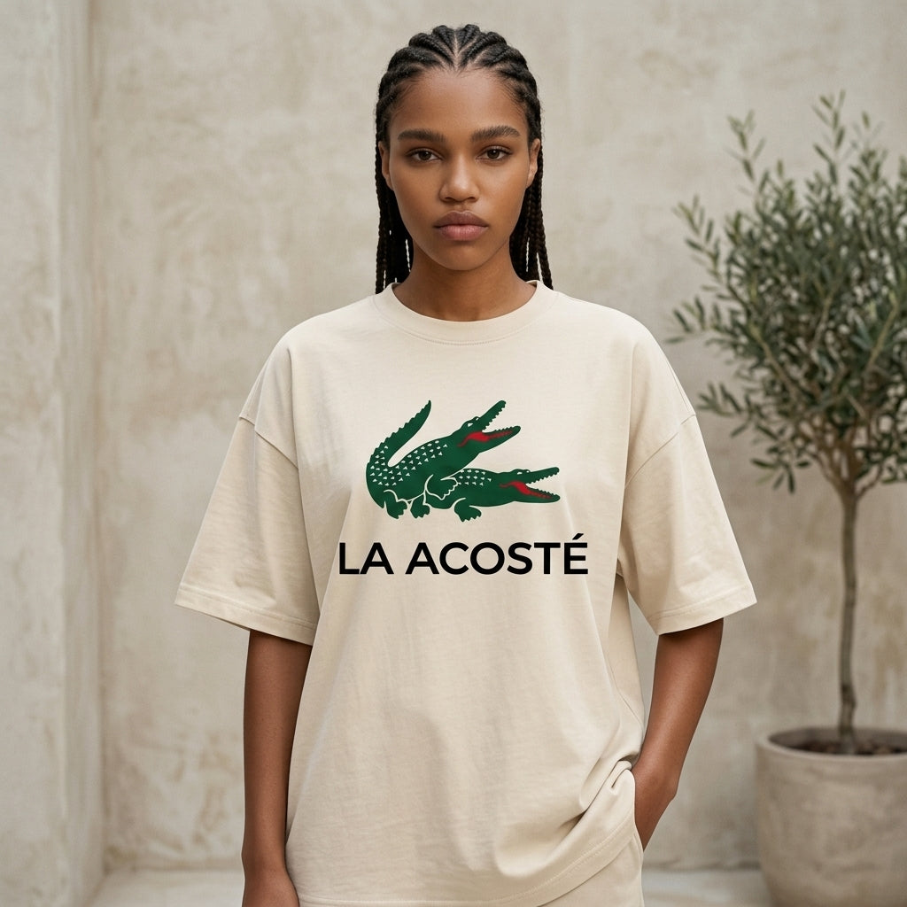 La Acoste Oversize Tişört