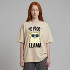 No Prob-llama Oversize Tişört