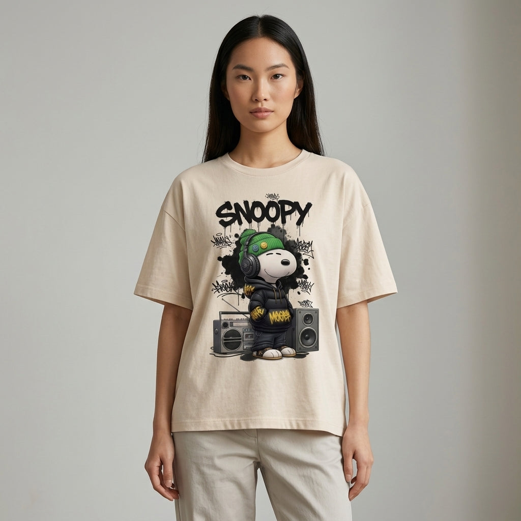 Snoopy Oversize Tişört