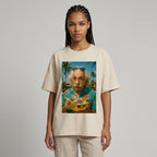 Einstein Oversize Tişört
