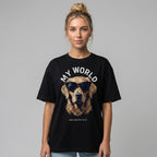 Dog World Oversize Tişört