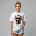 Dog World Oversize Tişört