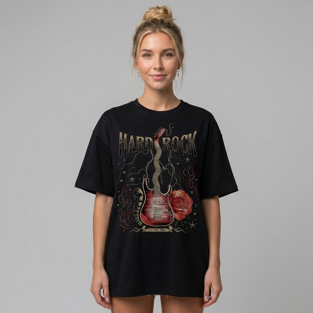 Hard Rock Oversize Tişört