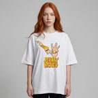 Johnny Bravo Oversize Tişört