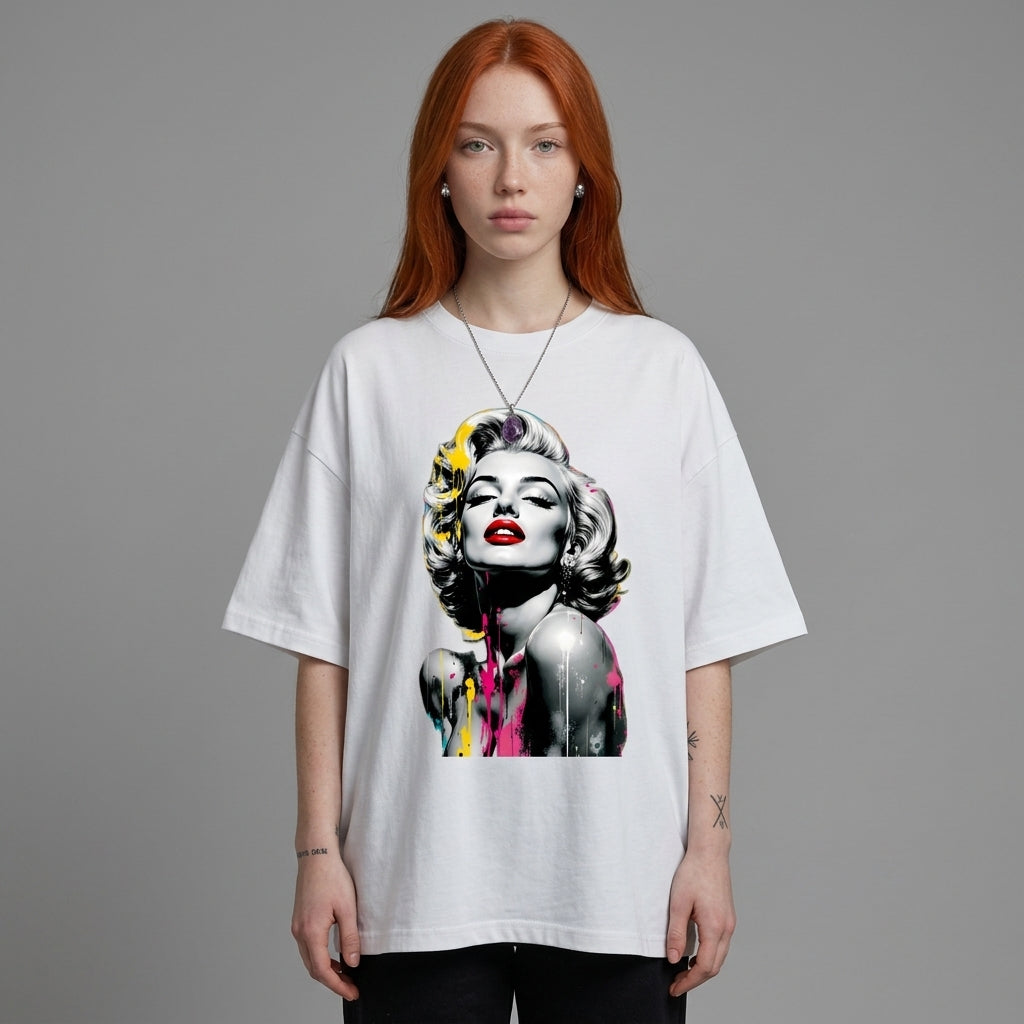 Marilyn Oversize Tişört