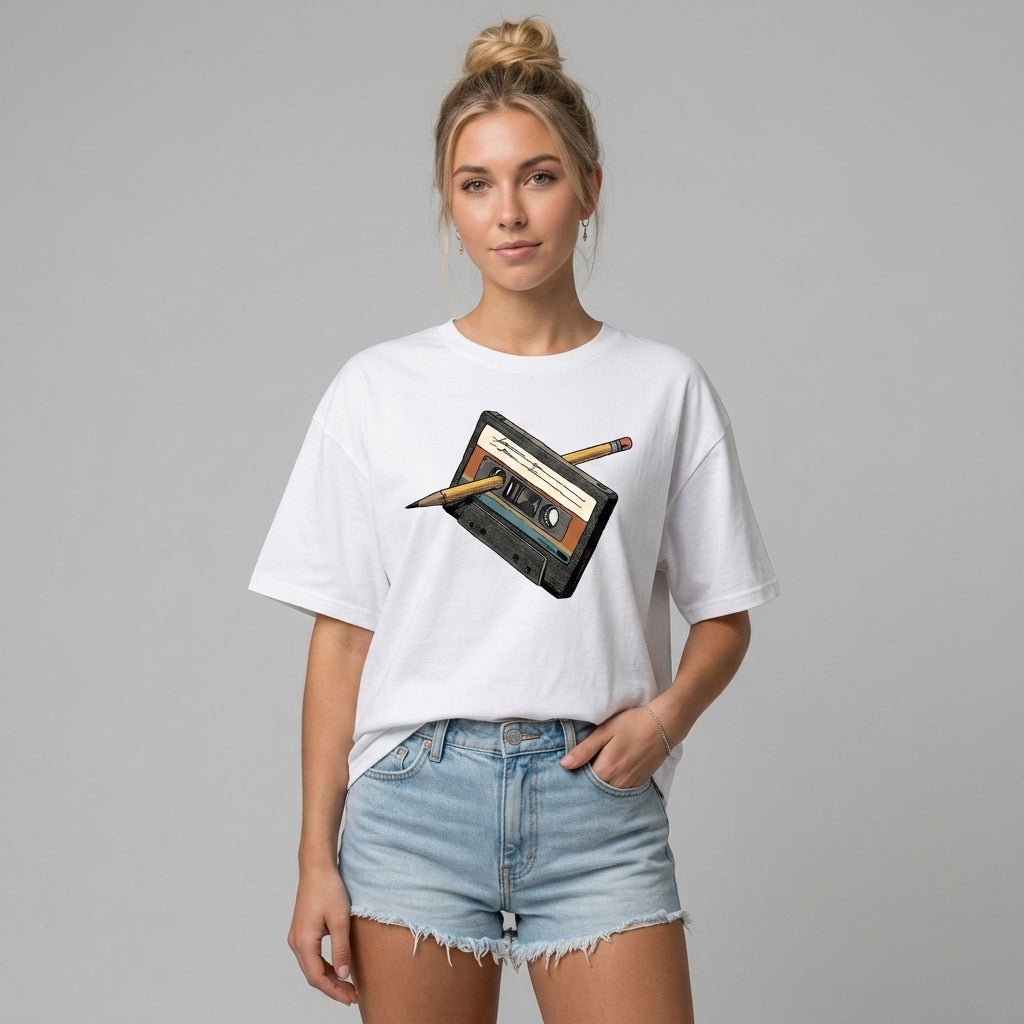 Kasette Oversize Tişört