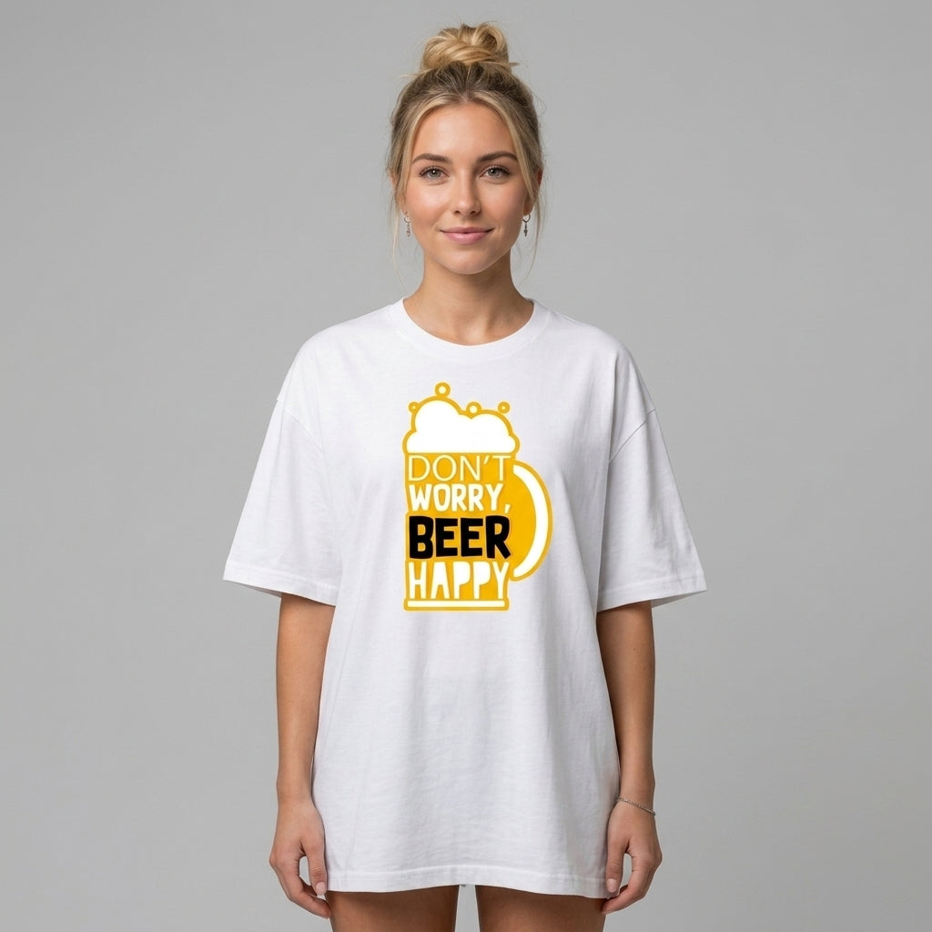 Don't Worry Oversize Tişört