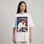 Camel Oversize Tişört