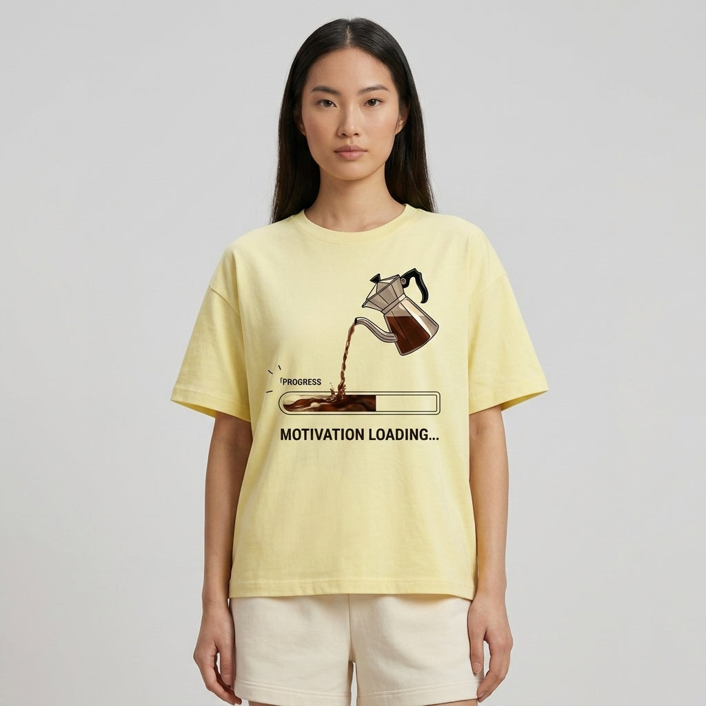 Motivation Loading Oversize Tişört