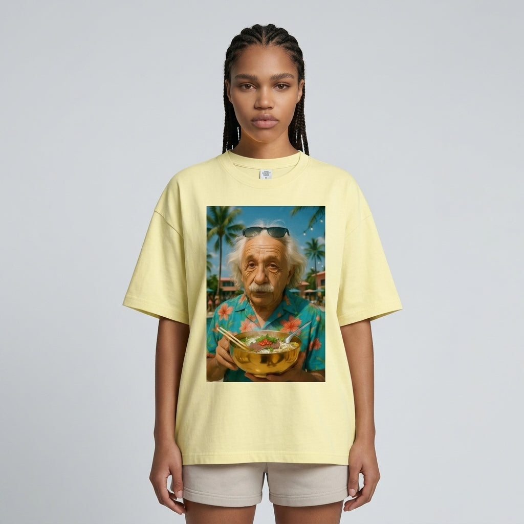 Einstein Oversize Tişört
