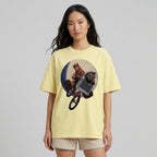 Alf & ET Oversize Tişört