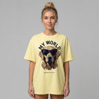 Dog World Oversize Tişört