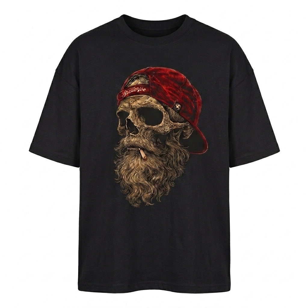 Skull Oversize Tişört