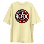 AC DC Oversize Tişört
