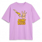 Johnny Bravo Oversize Tişört
